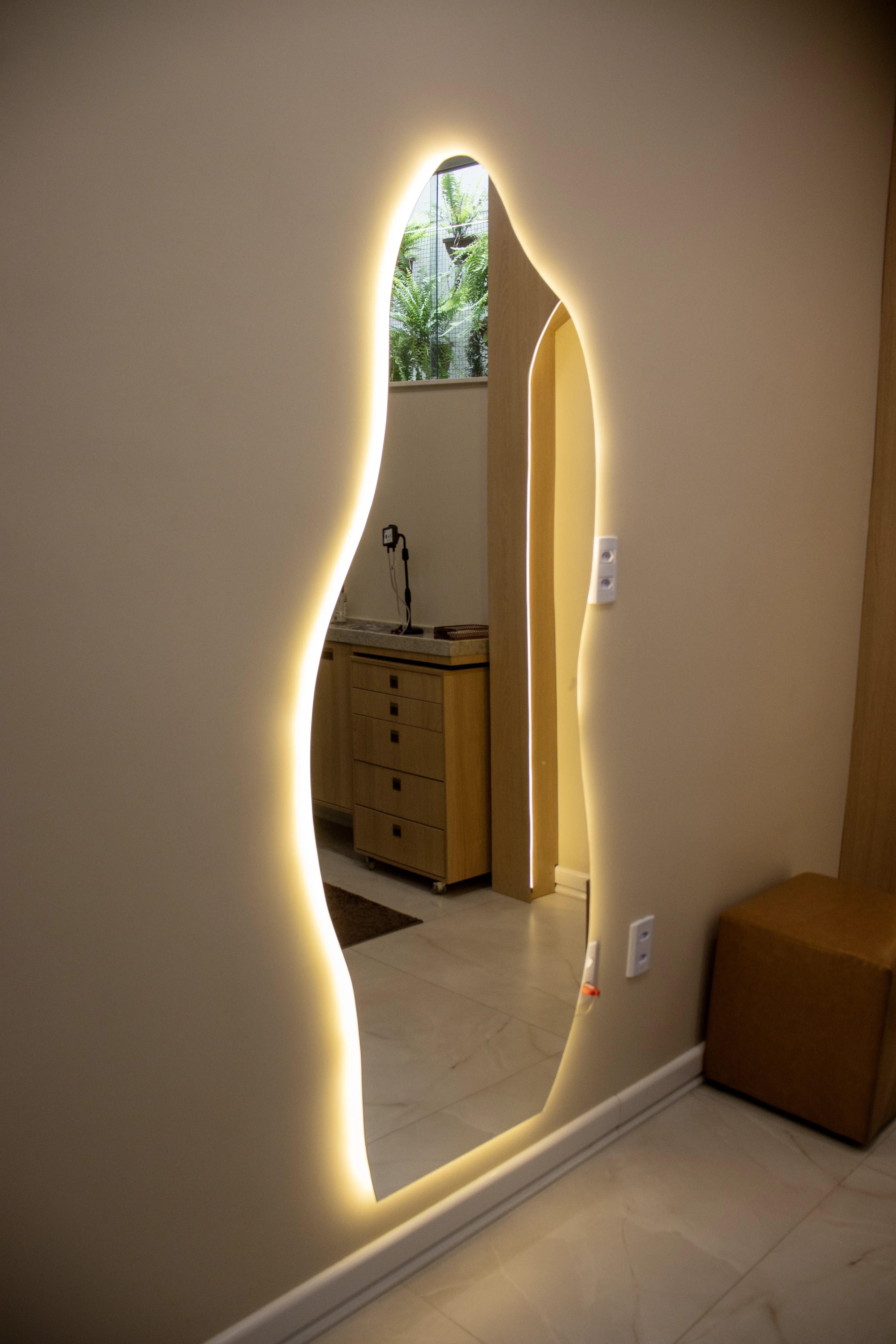 Espelho Orgânico Lux Gold